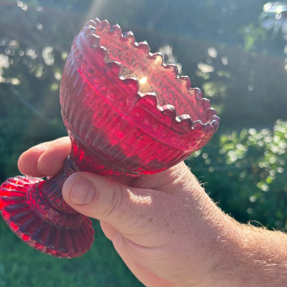 Iittala Mariskooli Bowl in Red Ruby 120 mm